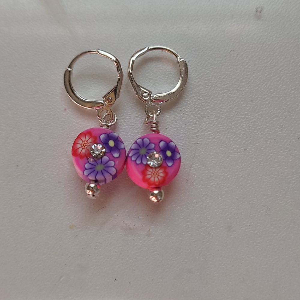 Clay earrings
